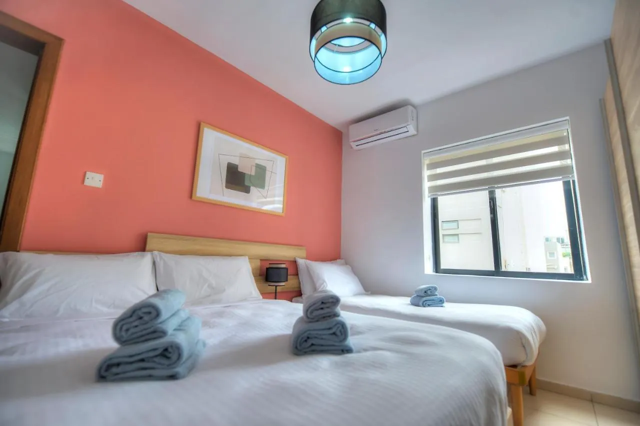 Apartment Comfortable 2Bedrooms In Paceville, Balcony Jpor1-3 Saint Julian's