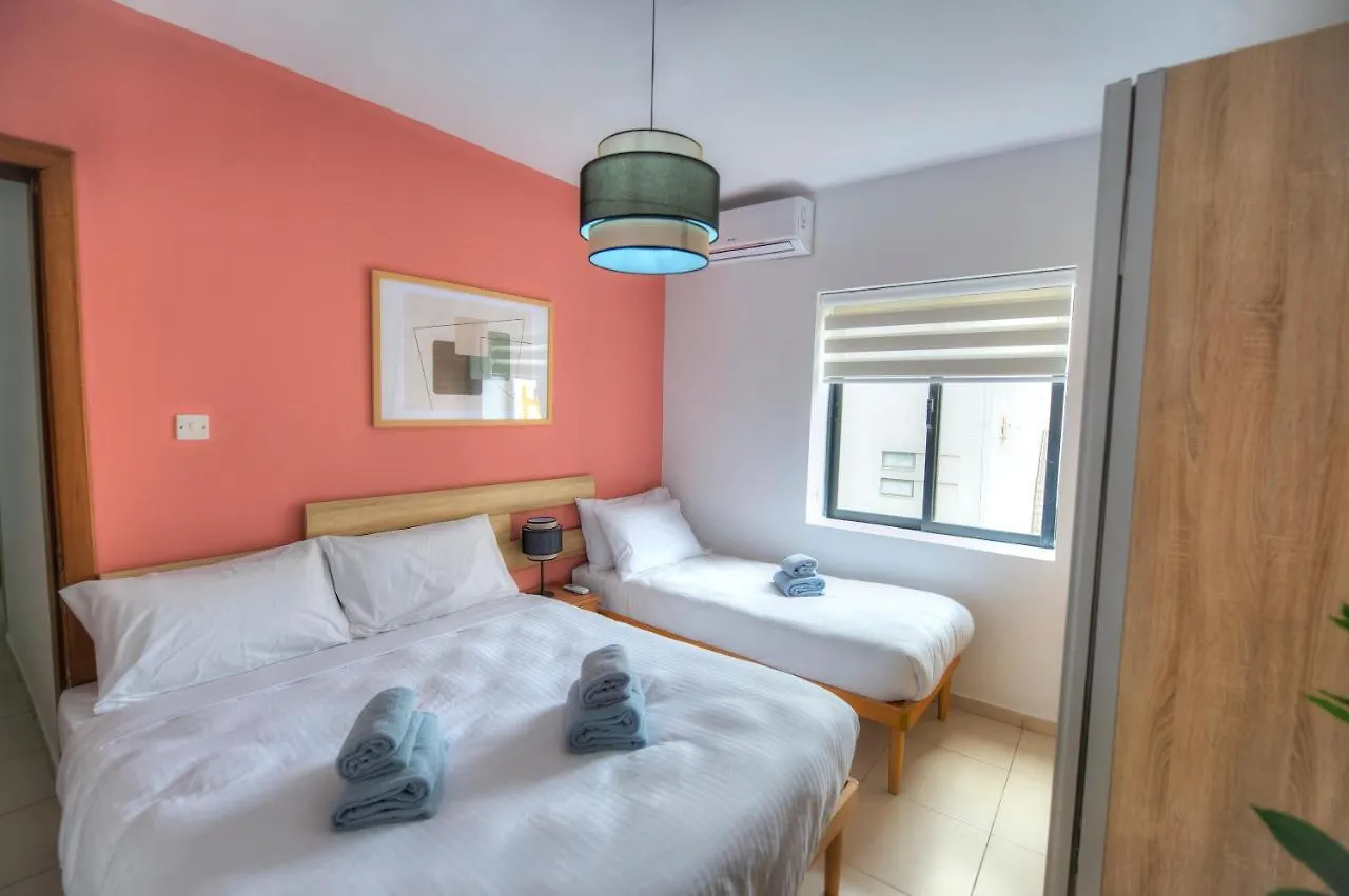 Comfortable 2Bedrooms In Paceville, Balcony Jpor1-3 Saint Julian's Apartment