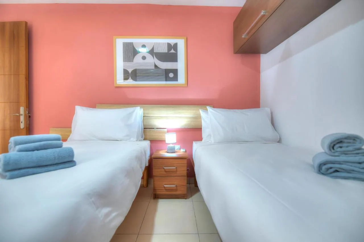 Comfortable 2Bedrooms In Paceville, Balcony Jpor1-3 Saint Julian's